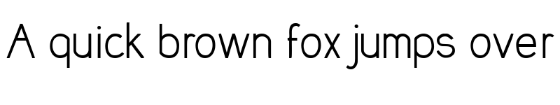 Preview of Lumnia Light font