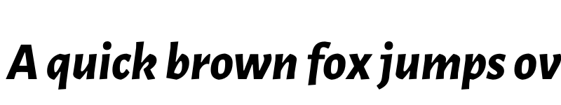 Preview of Luna Extra Bold Italic font