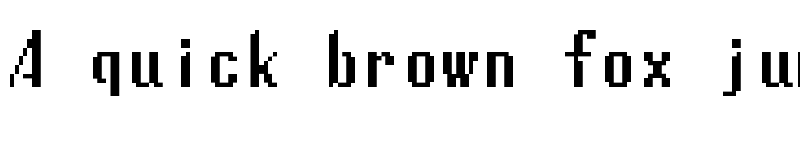Preview of Lunchtime Doubly So Regular font