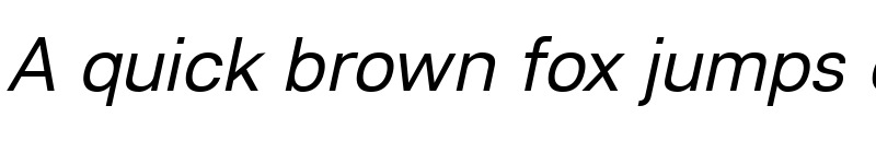 Preview of Lunchtype21 Italic font