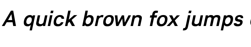 Preview of Lunchtype21 Medium Italic font