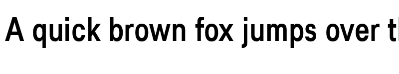 Preview of Lunchtype25 Condensed Medium font