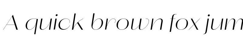 Preview of Lust Sans Light Italic font