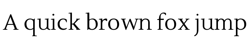 Preview of Lustria Regular font