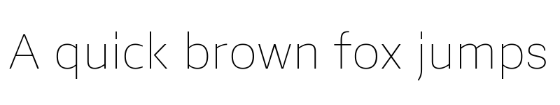 Preview of Luvian Trial Thin font