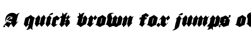 Preview of Lux Contra Tenebras Condensed Italic Condensed Italic font