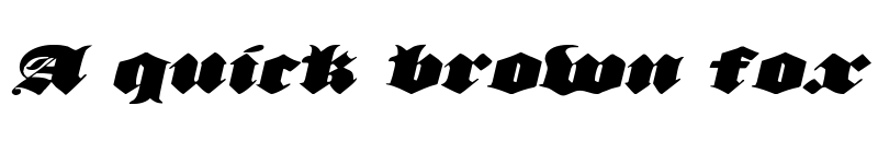 Preview of Lux Contra Tenebras Expanded Italic Expanded Italic font