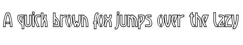 Preview of Luxembourg 1910 Contur Regular font