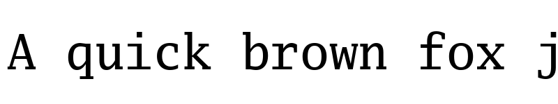 Preview of Luxi Mono Regular font