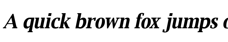 Preview of Luxi Serif Bold Oblique font