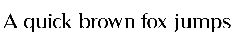 Preview of Luxia Display font