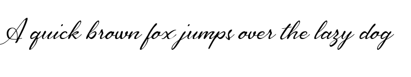 Preview of Luxuriougenics Regular font