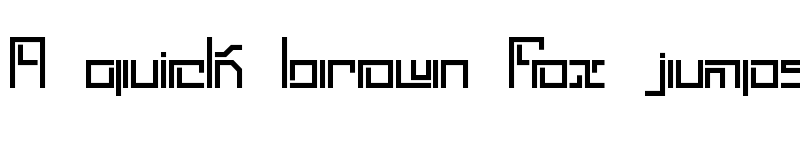 Preview of Lyneous Linear BRK Regular font