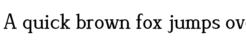 Preview of Lyons Serif Regular font