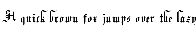 Preview of Lyric Poetry Regular font