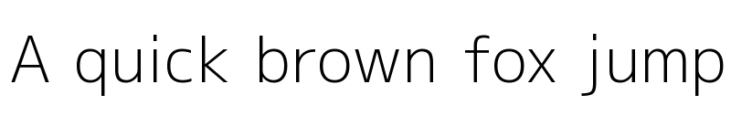 Preview of M+ 1c light font