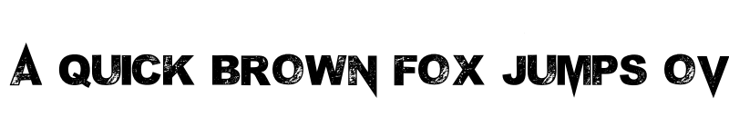 Preview of M Ponderosa Regular font