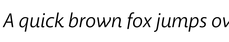 Preview of Macha Book Italic font