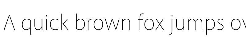 Preview of Macha Thin font