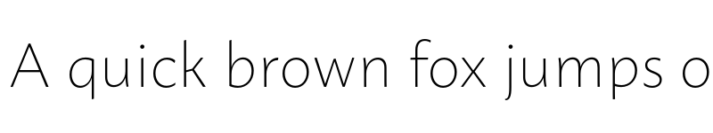 Preview of Macho ExtraLight font