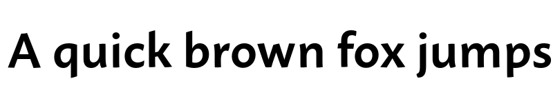 Preview of Macho SemiBold font