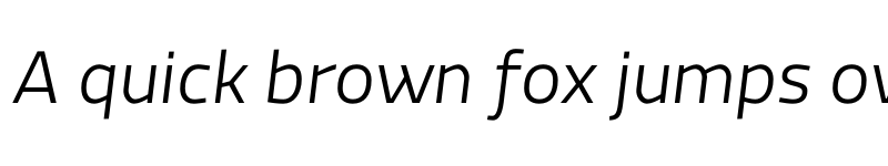 Preview of MachoModular Light Italic font