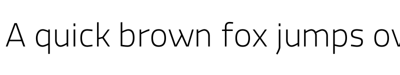 Preview of MachoModular Thin font