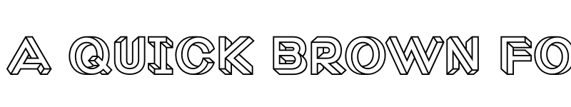 Preview of Macula Line font