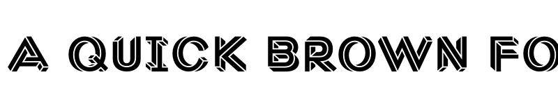 Preview of Macula Solid font