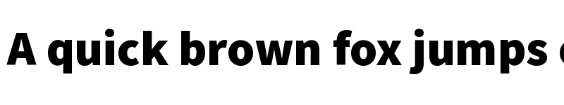 Preview of Mada Black font