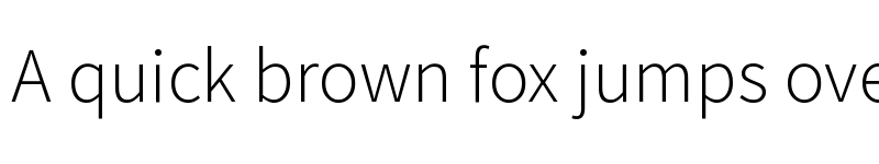 Preview of Mada Light font