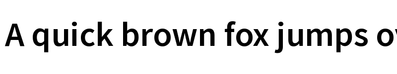 Preview of Mada SemiBold font