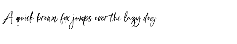 Preview of Madayuki Regular font