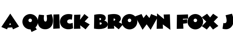 Preview of Madcap Black font