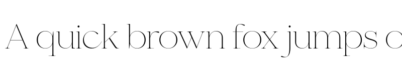 Preview of MADE Bon Voyage Thin font