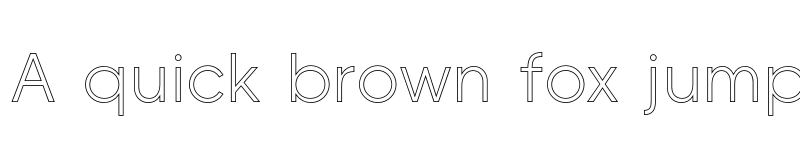 Preview of MADE CARVING Outline Personal Use ExtraLight font