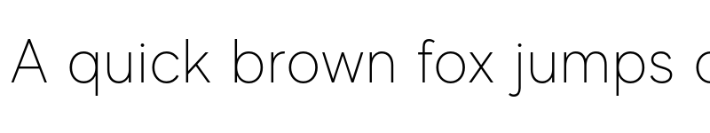 Preview of MADE Evolve Sans Thin font