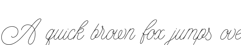 Preview of MADE Florence Script Regular font