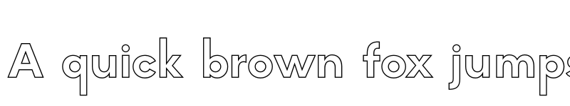 Preview of MADE INFINITY Outline Personal Use Medium font