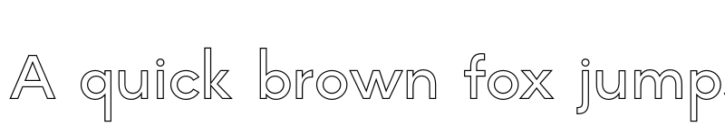 Preview of MADE INFINITY Outline Personal Use Regular font