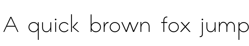 Preview of MADE INFINITY Personal Use Thin font