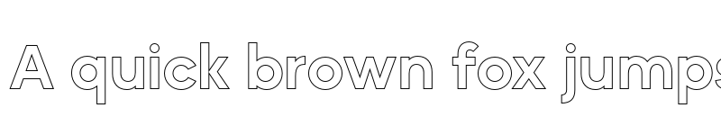 Preview of MADE Okine Sans PERSONAL USE Medium Outline font