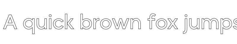 Preview of MADE Okine Sans PERSONAL USE Regular Outline font