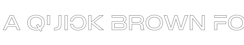 Preview of MADE Outer Sans Outline Alt Light font