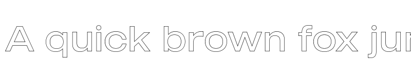 Preview of MADE Outer Sans Outline Light font