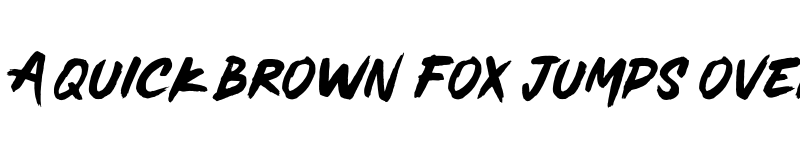 Preview of MADE Soulmaze Brush Regular font