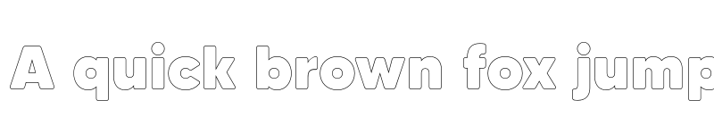 Preview of MADE Tommy Soft Outline Black font