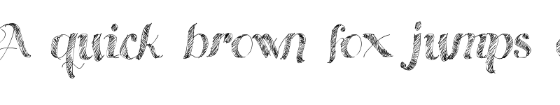 Preview of Made With B Regular font