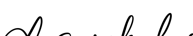 Preview of Madeline Regular font