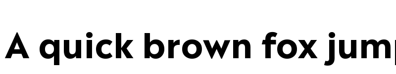 Preview of Madera W01 Regular font